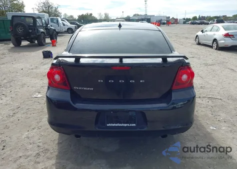 2014 Dodge Avenger Se из США, поврежденный, VIN 1C3CDZAG7EN138165